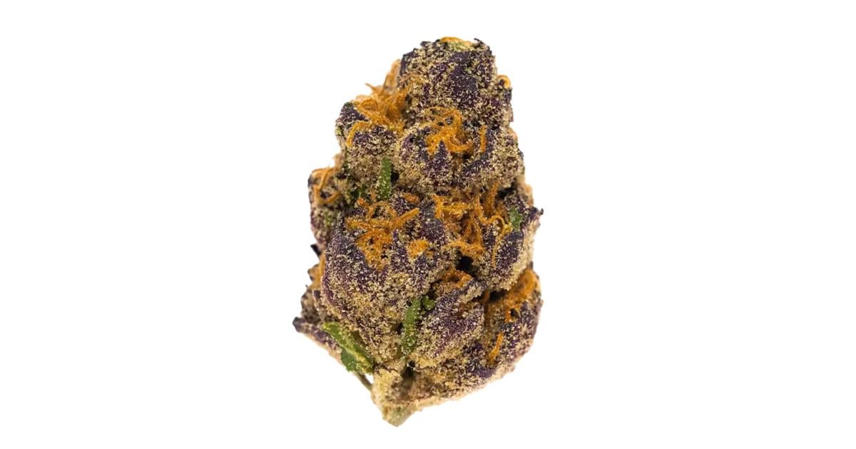 Flor da strain Mendocino Purps